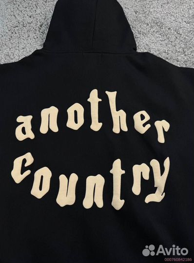 Худи Denim Tears Another Country черная