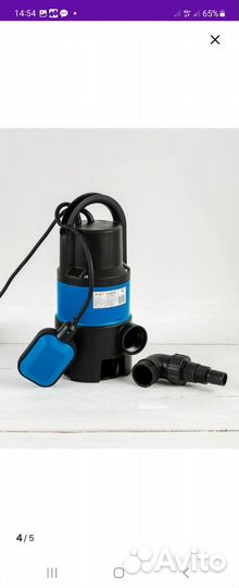 Насос дренажный для грязной воды