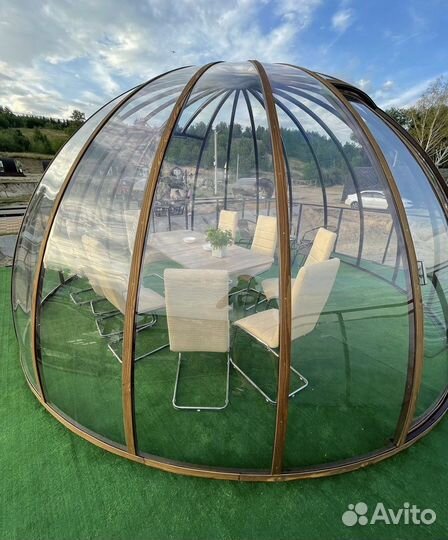 Аренда беседки в форме купола