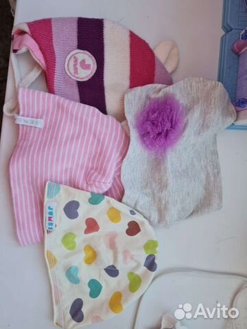 Шапочка для девочки весна-лето-осень