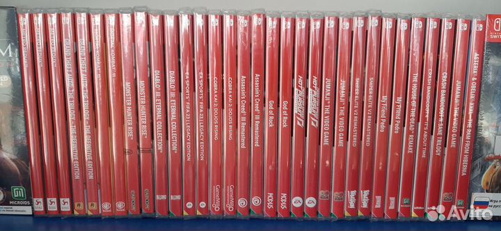 Картриджи Nintendo Switch