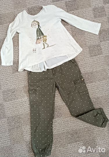 Одежда для девочки пакетом 104-110