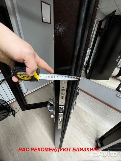 Тяжелая дверь металлическая с бесплатной установко