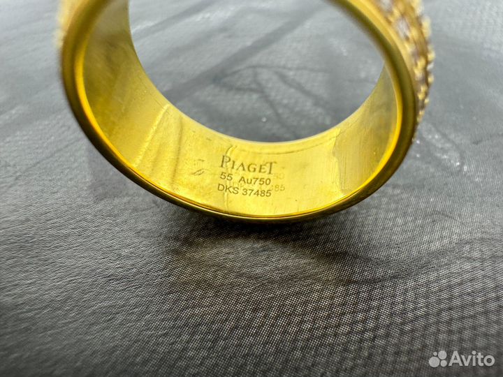 Кольцо Piaget possesion желтое золото