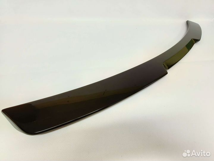 Спойлер на skoda octavia a7 черный глянец М-стиль