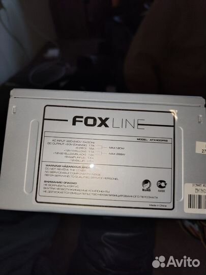 Блок питания для пк 400w fox line