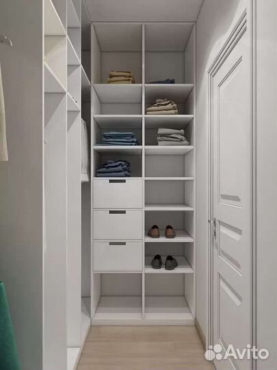 Гардеробная на заказ. Мебель на заказ