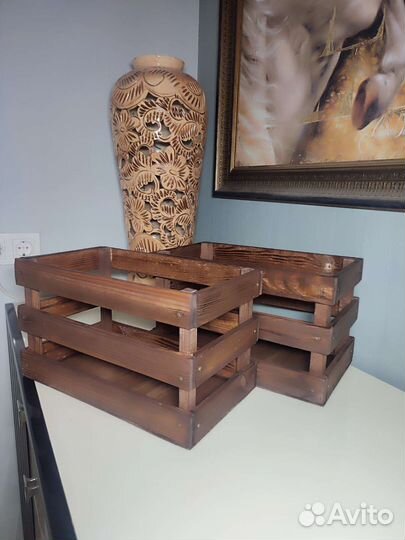 Деревянные ящики