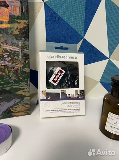 Петличный микрофон audio-technica ATR3350is