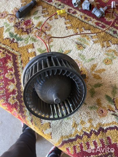 Моторчик печки volkswagen golf 3 vento