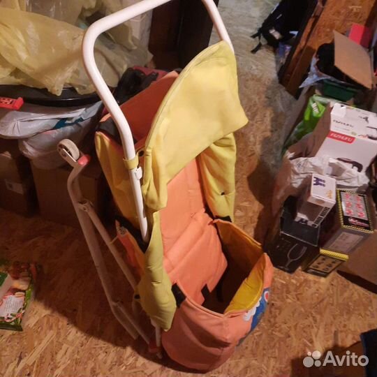 Санки с колёсиками