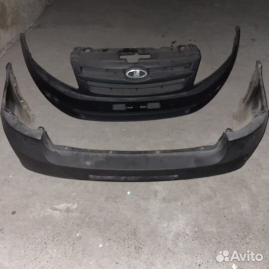 Бампер на гранту