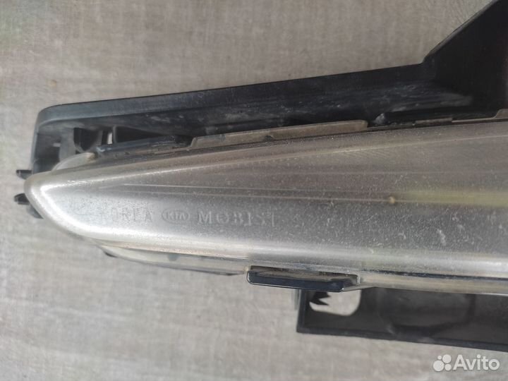 Туманка левая kia rio 3