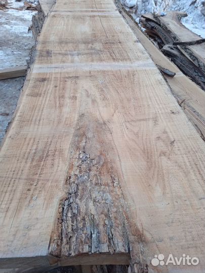 Доска карагач слэбы