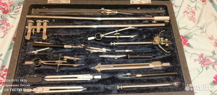 Готовальня СССР нчк-28-1