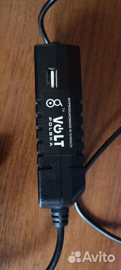 Адаптер питания в автомобиль(ноутбучный)