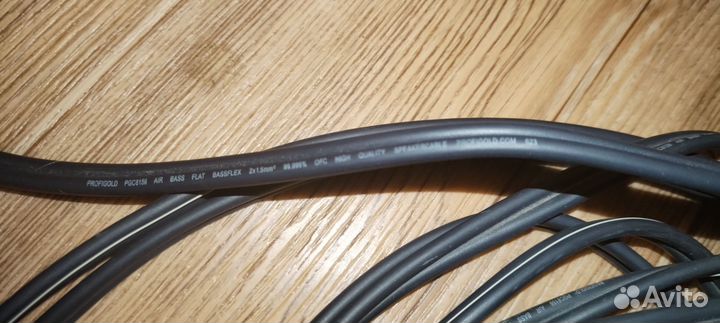 Топовые, акустические провода Profigold 99.9 медь