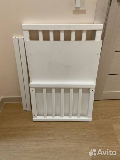 Детская кроватка трансформер круглая