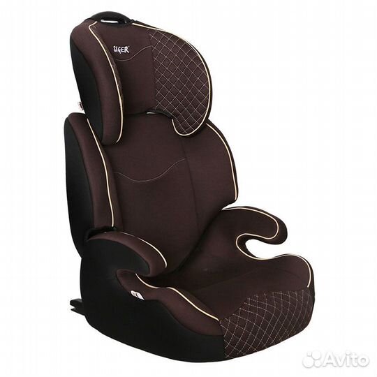 Автокресло 15-36кг Siger Bera Fix Коричневый