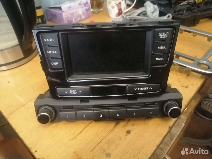 Магнитола штатная solaris