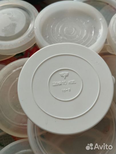 Пластиковые крышки СССР