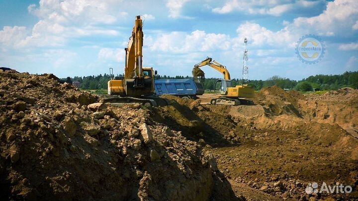 Грунт для засыпки участка с доставкой от 100 кубов