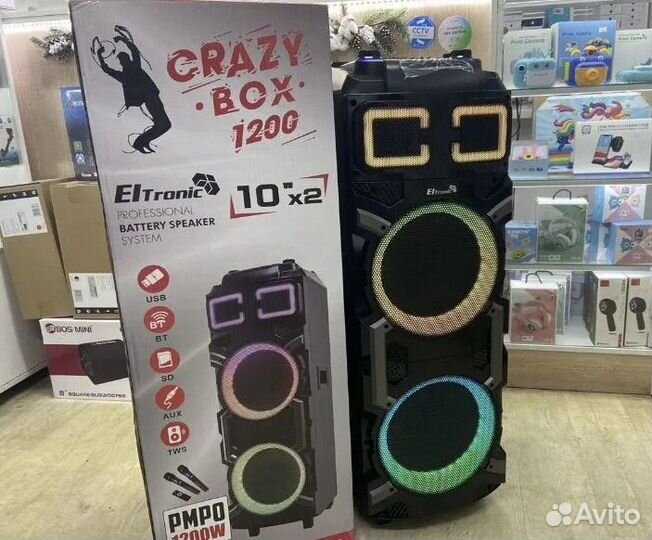 Bluetooth колонка Eltronic 30-18 1200 Watts