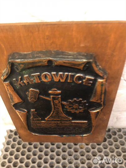 Табличка винтажная катовице
