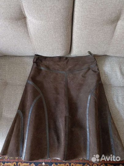 Юбка замша