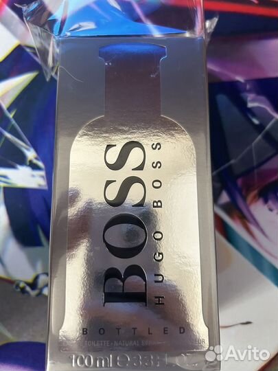 Коробка от духов hugo boss