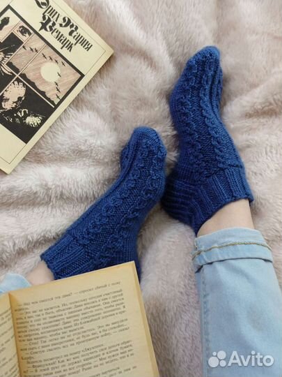 Носки вязаные