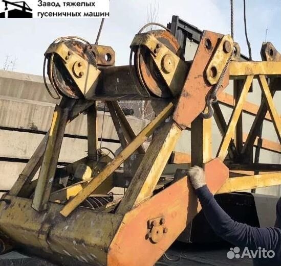 Оголовок стрелы крана дэк-251 после ремонта