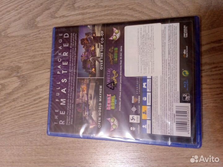 Игра ps4 Saints Row The Third Remastered