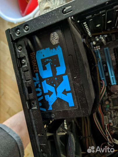 Компьютер i5 2500k + gtx650 +cooler master 750w