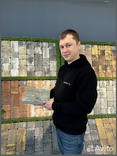 Брусчатка тротуарная плитка от завода