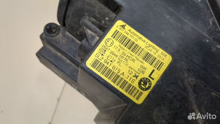 Фара (передняя) Skoda Yeti, 2013