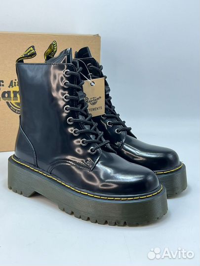 Ботинки Dr Martens на платфоме Осенние