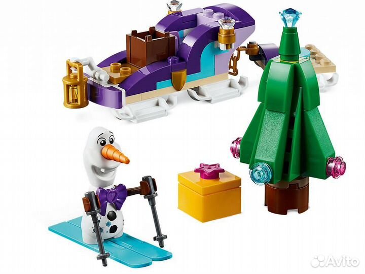 Lego Disney Frozen II 40361 Дорожные сани Олафа