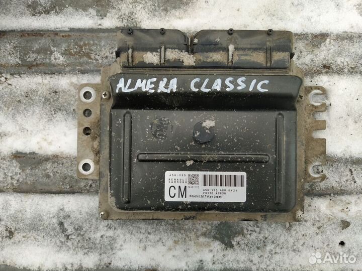 Эбу Nissan Almera Classic, 1.6мт