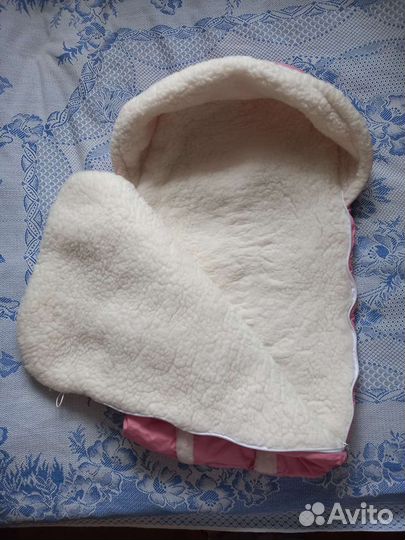 Зимний конверт в коляску