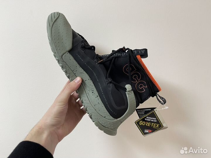 Nike ACG Air Terra Antarktik Gore Tex Grey Black