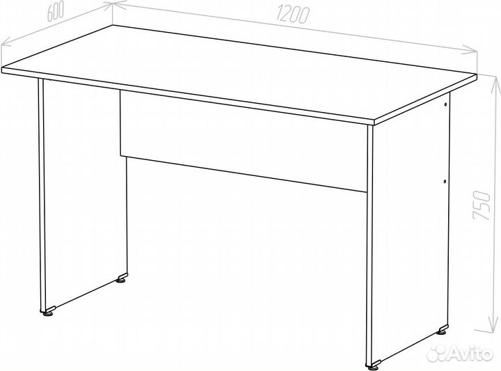 Стол письменный