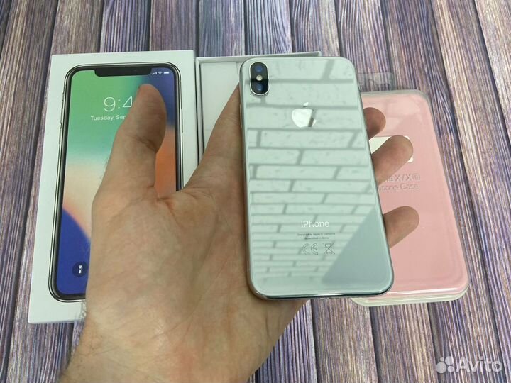 iPhone X 256 gb silver ART 10