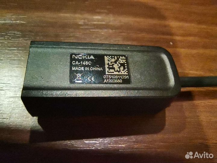Адаптер Nokia CA-146 оригинал