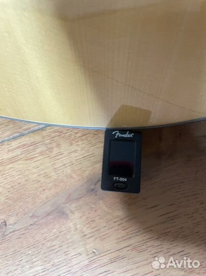 Акустическая гитара fender fc-100