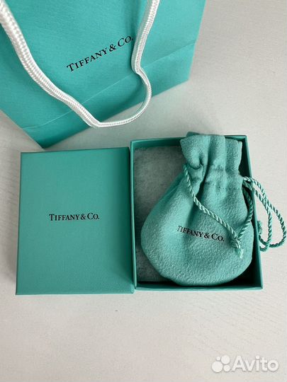 Tiffany браслет серебро розовое сердце