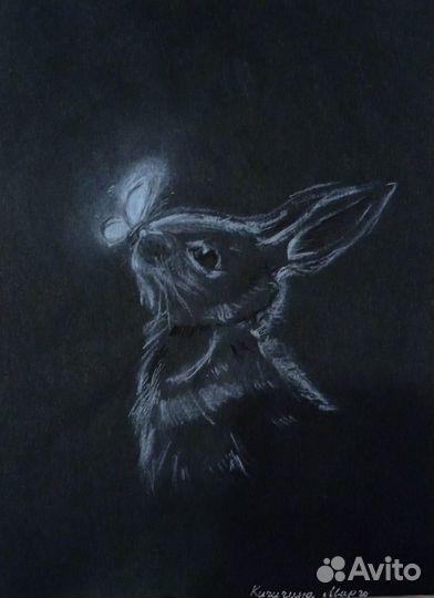 Картина пастелью 