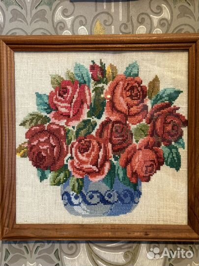 Винтажная вышивка