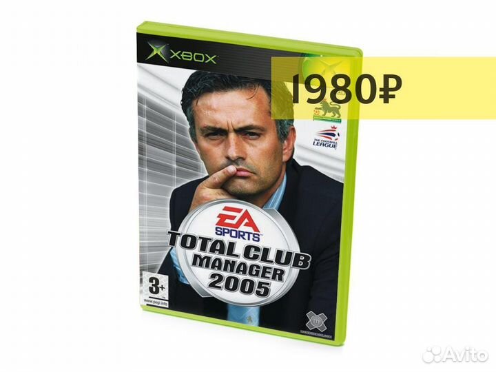 Total Club Manager 2005, б/у, английский (Xbox)