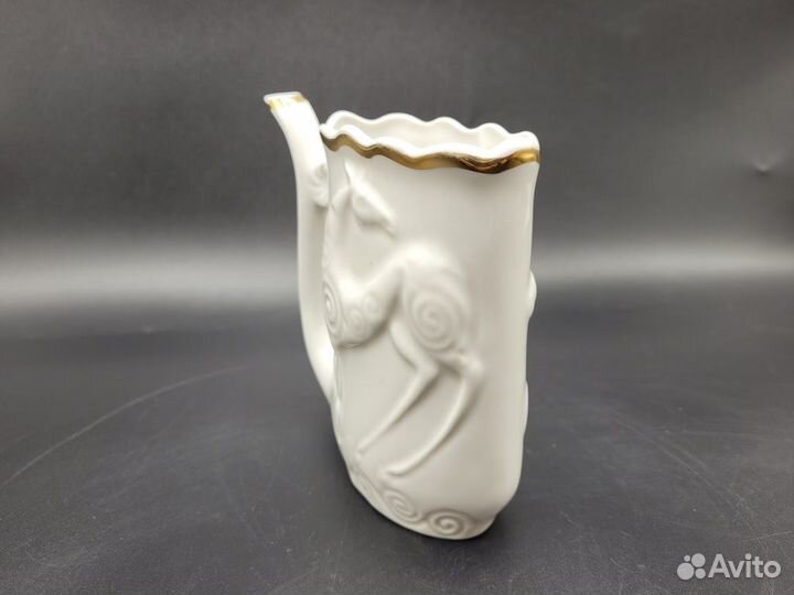 Кружка поильник бюветница 230мл. Кисловодск фарфор